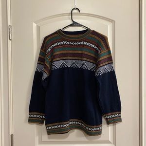 Bolivian wool crew neck
